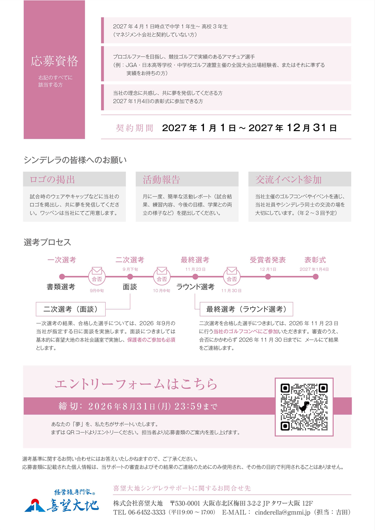 募集要項