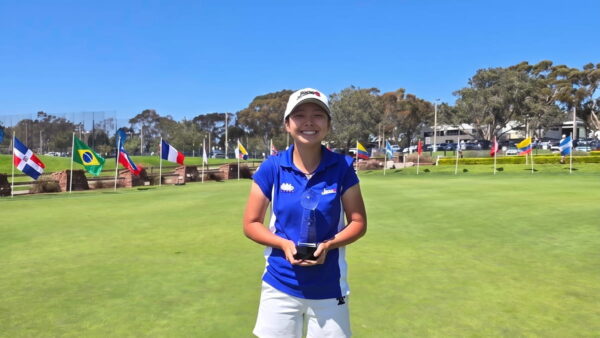 【佐藤涼音選手】2026年世界ジュニアゴルフ選手権 女子15-18歳の部 2位